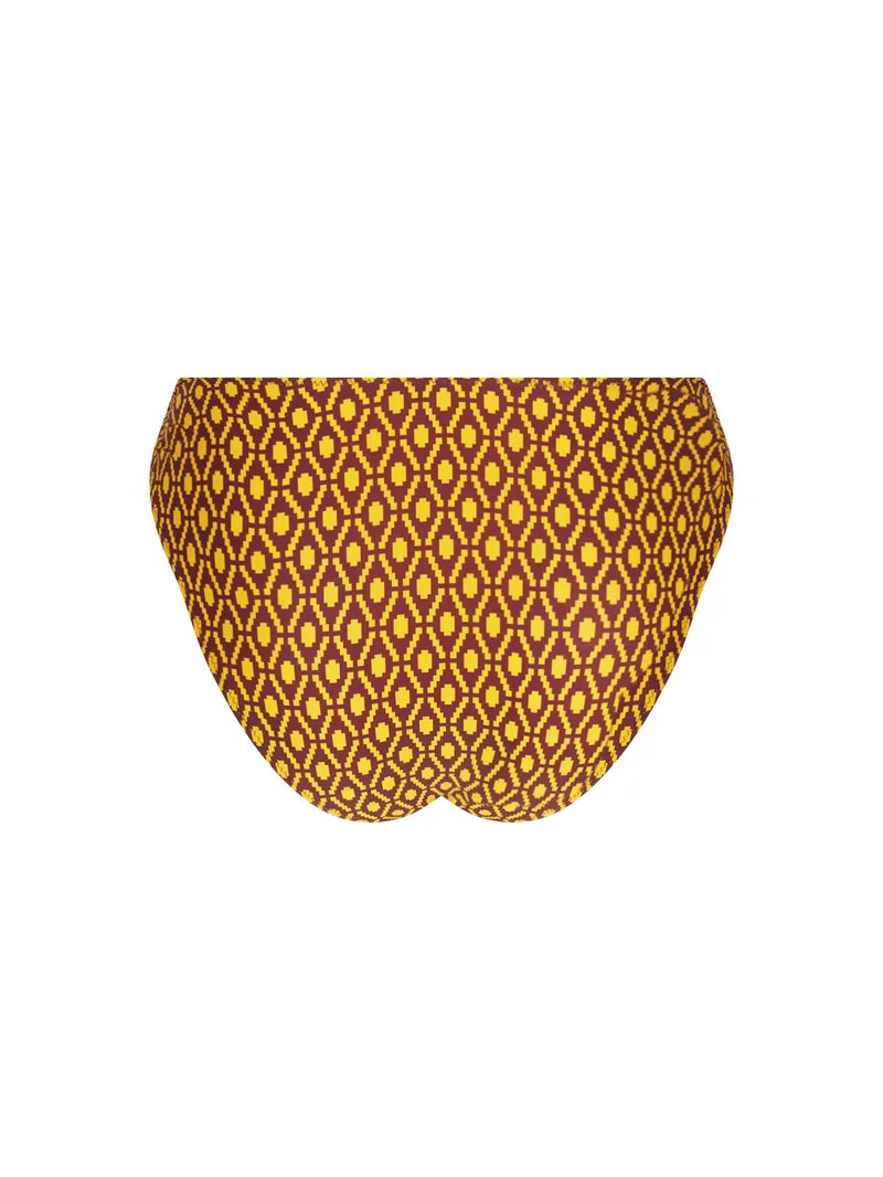 Antigel Swimwear by Lise Charmel - La Papoue Classic Bikini With Adjustable Ties Jaune Papou