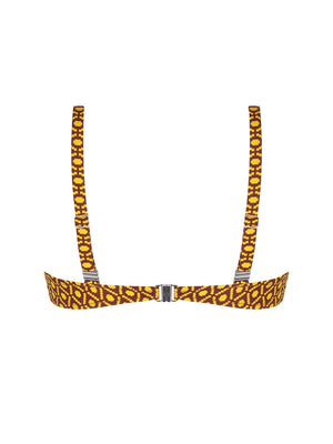 Antigel Swimwear by Lise Charmel - La Papoue Halter Underwired Bikini Top Jaune Papou