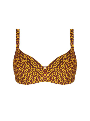 Antigel Swimwear by Lise Charmel - La Papoue Balconet Top Jaune Papou