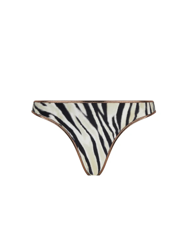 Antigel Swimwear by Lise Charmel - La Tigre Blanc High Cut Bikini Bottom Tigre Bronze