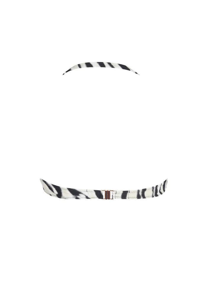 Antigel Swimwear by Lise Charmel - La Tigre Blanc Soft Bandeau Strapless Bikini Tigre Bronze