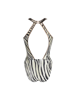 Antigel Swimwear by Lise Charmel - La Tigre Blanc Seductive Wireless Swimsuit Tigre Bronze