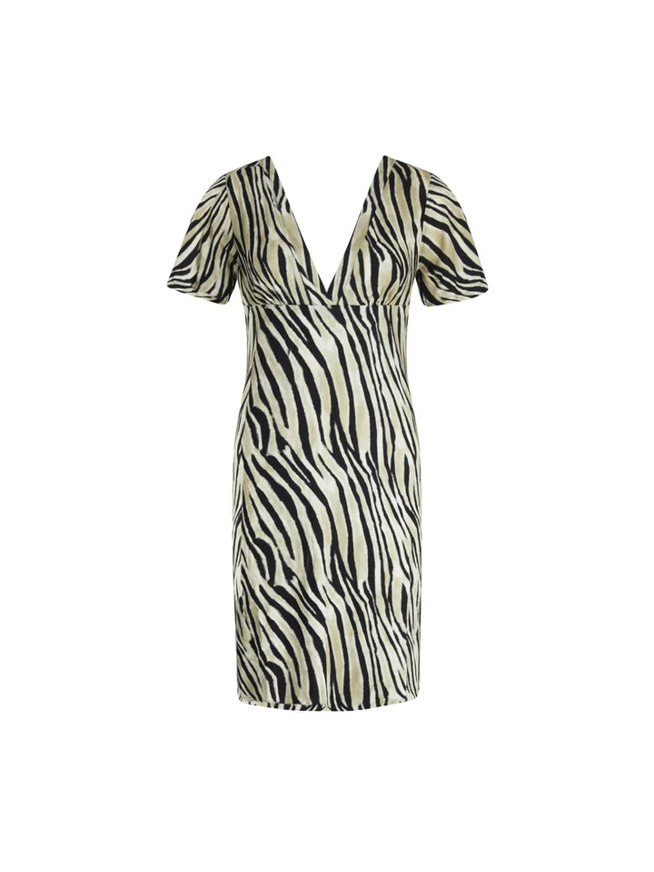 Antigel Swimwear by Lise Charmel - La Tigre Blanc Short Sleeved Dress Tigre Bronze