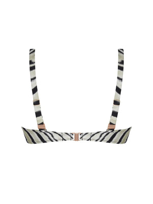 Antigel Swimwear by Lise Charmel - La Tigre Blanc Halter Underwired Bikini Top Tigre Bronze