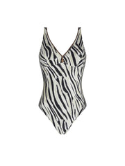 Antigel Swimwear by Lise Charmel - La Tigre Blanc Seductive Wireless Swimsuit Tigre Bronze