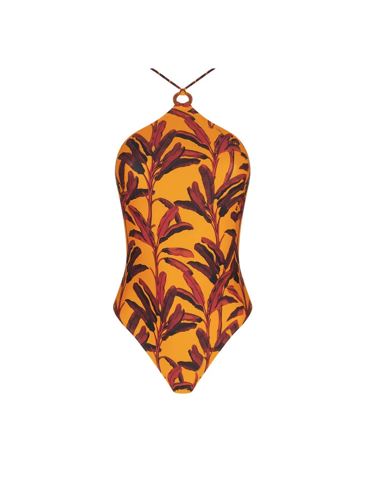 Antigel Swimwear by Lise Charmel - La Melanesia Seductive Wireless Swimsuit Jaune Banane