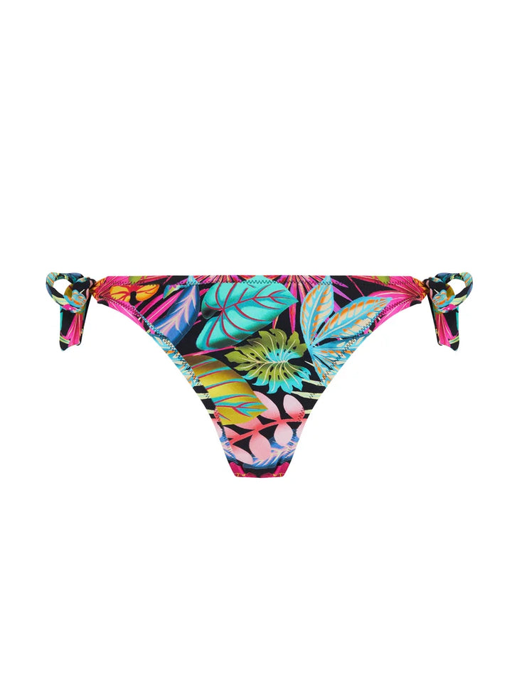 Antigel Swimwear by Lise Charmel - La Foret Magic Bikini With Narrow Sides Noir Enchante