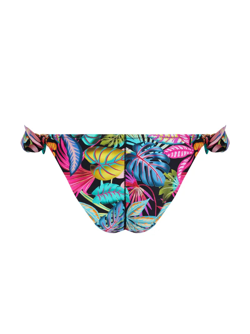 Antigel Swimwear by Lise Charmel - La Foret Magic Bikini With Narrow Sides Noir Enchante