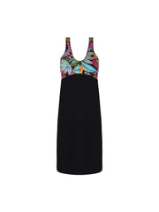 Antigel Swimwear by Lise Charmel - La Foret Magic Crossed-Front Dress Noir Enchante