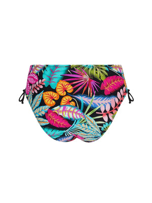 Antigel Swimwear by Lise Charmel - La Foret Magic Adjustable High Waist Bikini Noir Enchante