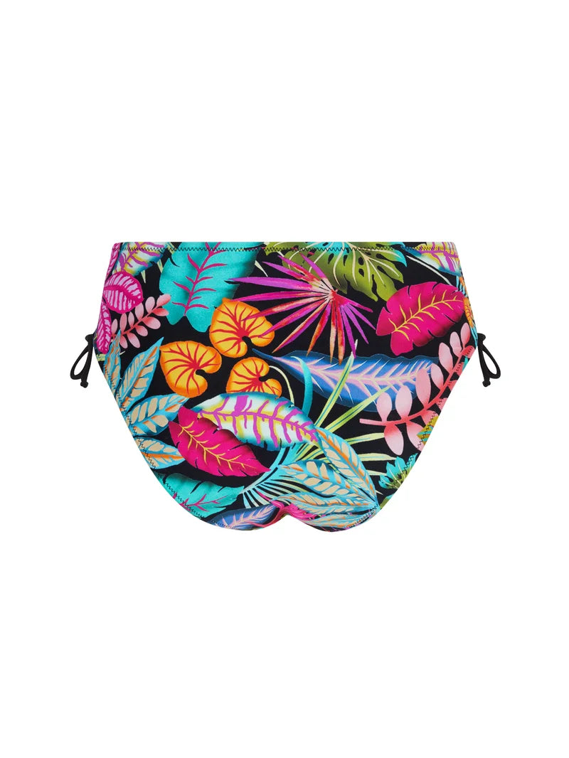 Antigel Swimwear by Lise Charmel - La Foret Magic Adjustable High Waist Bikini Noir Enchante