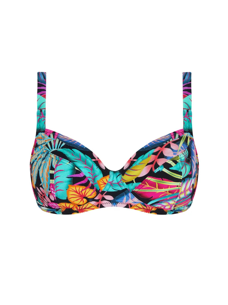Antigel Swimwear by Lise Charmel - La Foret Magic Balconet Bikini Noir Enchante