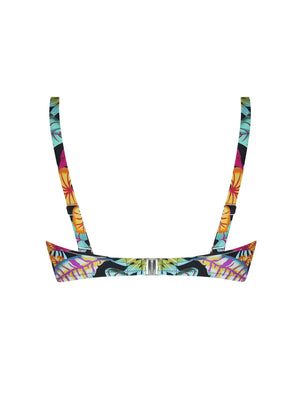 Antigel Swimwear by Lise Charmel - La Foret Magic Soft Bandeau Strapless Support Bikini Noir Enchante