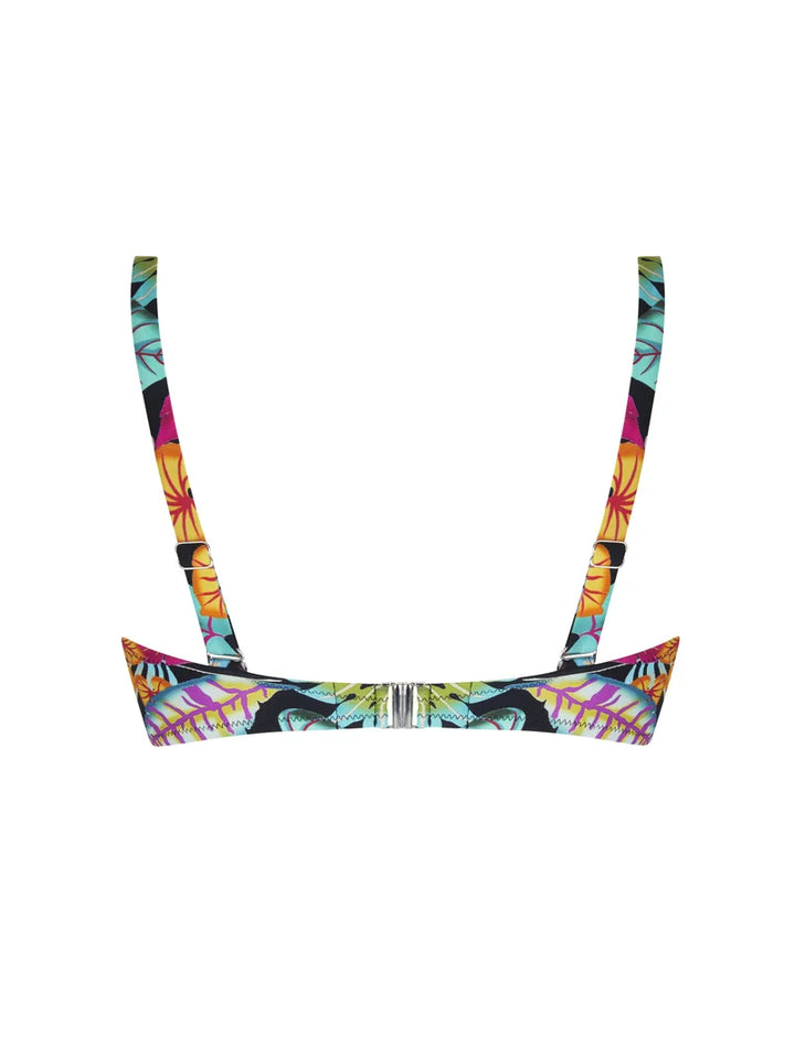 Antigel Swimwear by Lise Charmel - La Foret Magic Soft Bandeau Strapless Support Bikini Noir Enchante