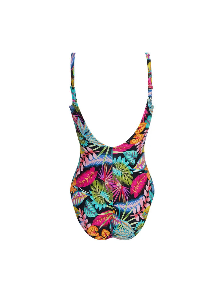 Antigel Swimwear by Lise Charmel - La Foret Magic Seductive Wireless Swimsuit Noir Enchante