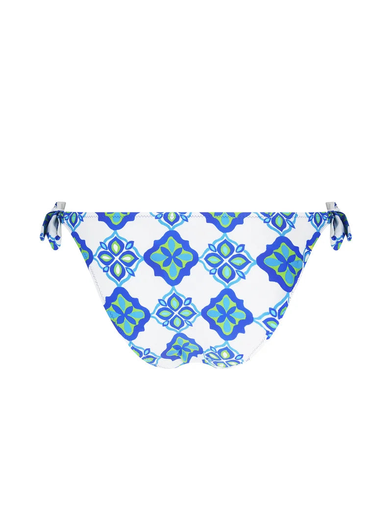 Antigel Swimwear by Lise Charmel - L'Artisane Antigel Bikini With Narrow Sides Bleu Ceramic