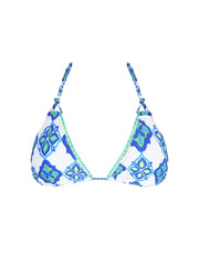Antigel Swimwear by Lise Charmel - L'Artisane Antigel Soft Padded Triangle Bikini With Ties Bleu Ceramic