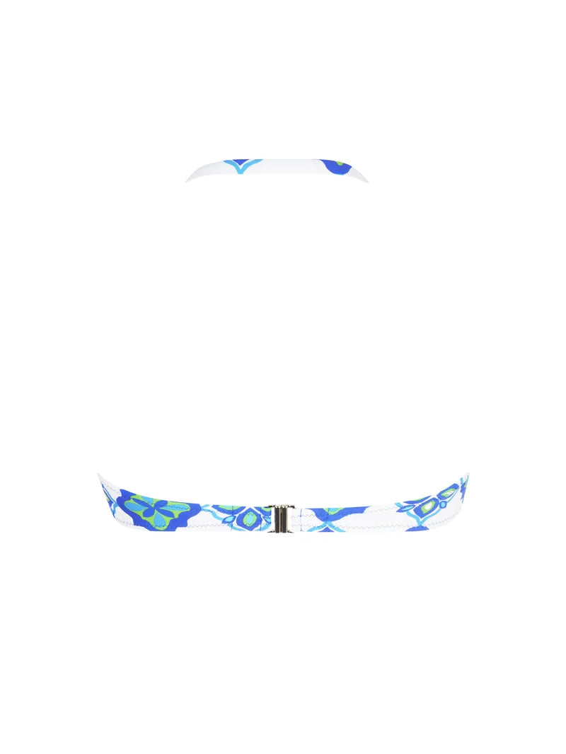 Antigel Swimwear by Lise Charmel - L'Artisane Antigel Strapless Bandeau Bikini Bleu Ceramic