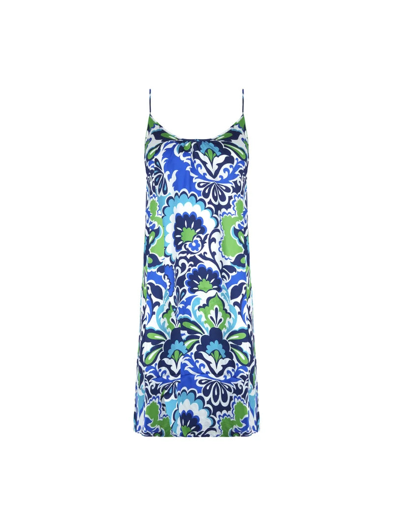 Antigel Swimwear by Lise Charmel - L'Artisane Antigel Short Dress Bleu Ceramic