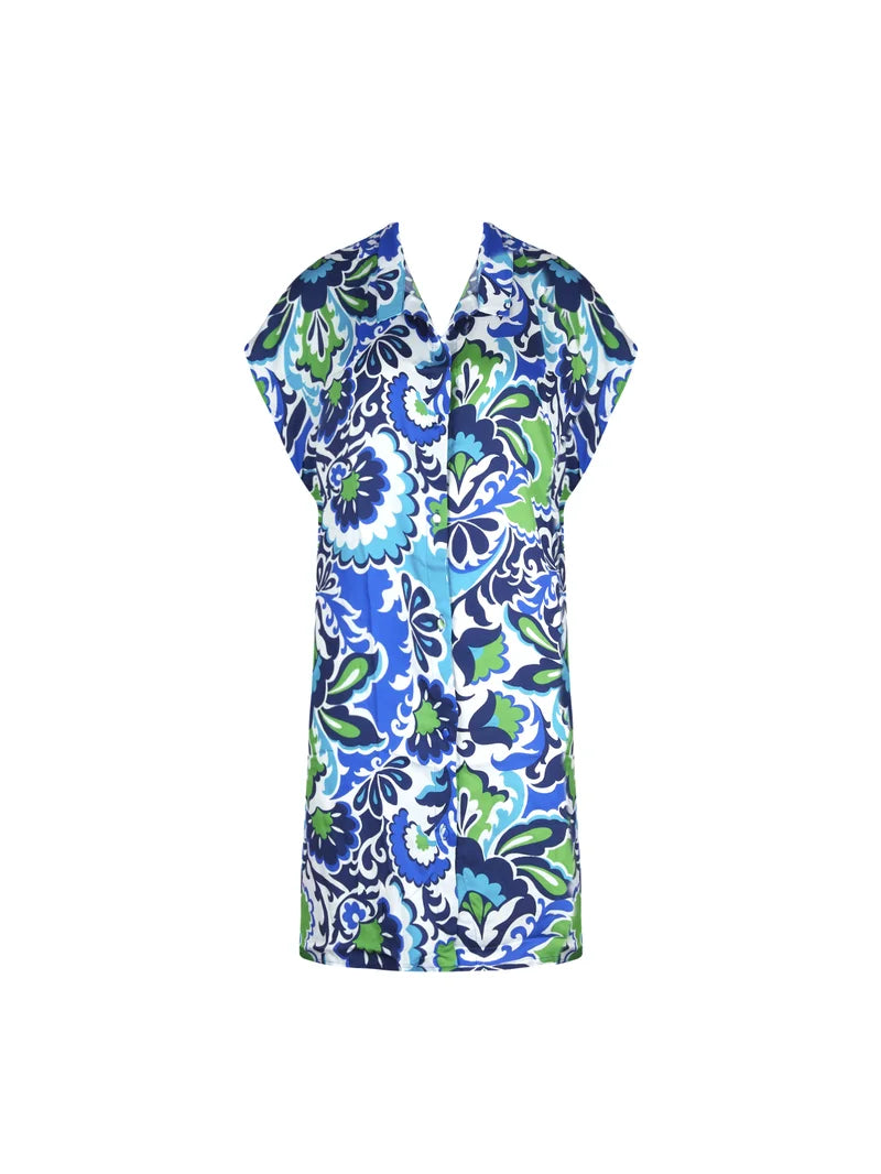 Antigel Swimwear by Lise Charmel - L'Artisane Antigel Shirt Bleu Ceramic
