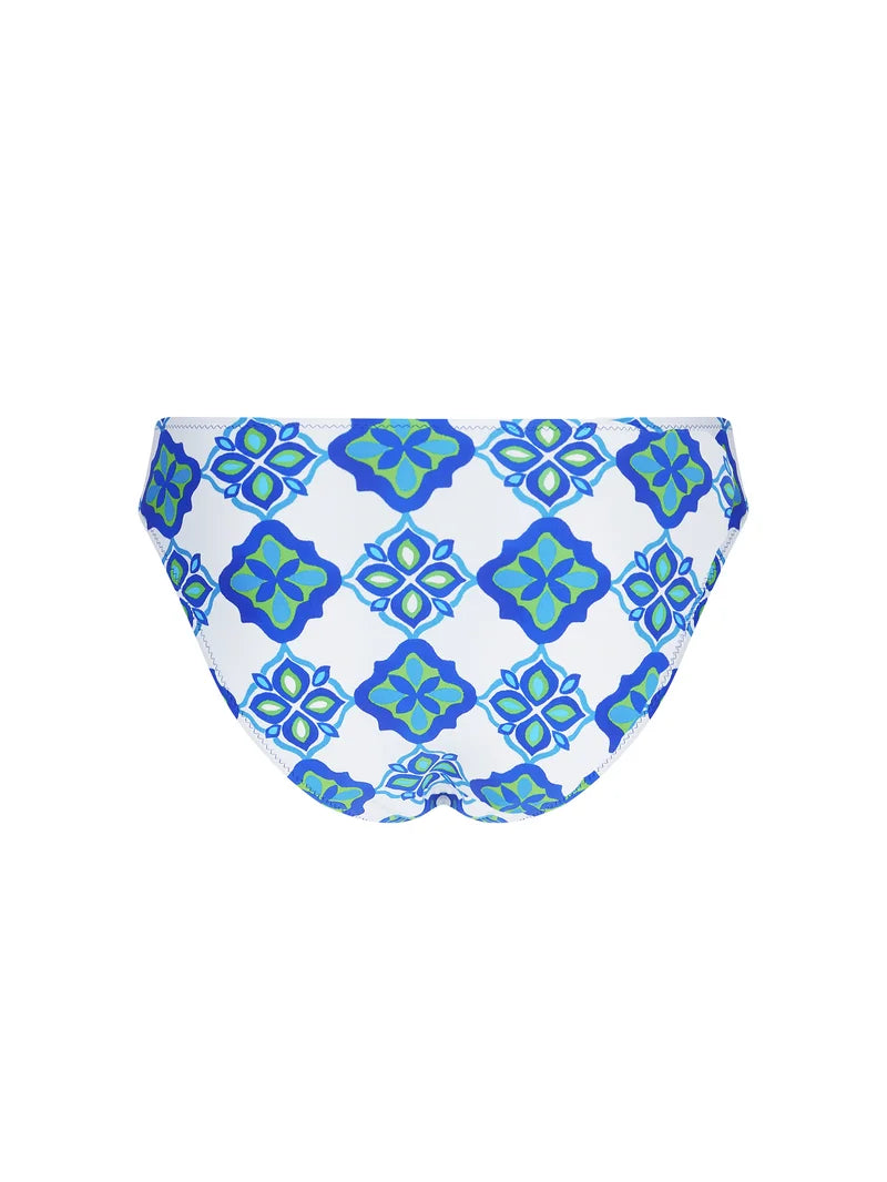 Antigel Swimwear by Lise Charmel - L'Artisane Antigel Wide Sided Bikini Brief Bleu Ceramic