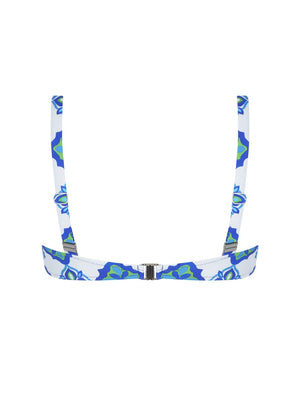 Antigel Swimwear by Lise Charmel - L'Artisane Antigel Halter Underwired Bikini Top Bleu Ceramic