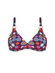 Antigel by Lise Charmel - La Pois Disco Halter Underwired Bikini Top Pois Hippie