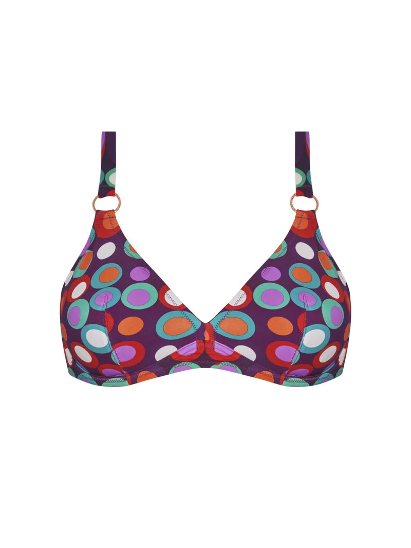Antigel by Lise Charmel - La Pois Disco Halter Underwired Bikini Top Pois Hippie