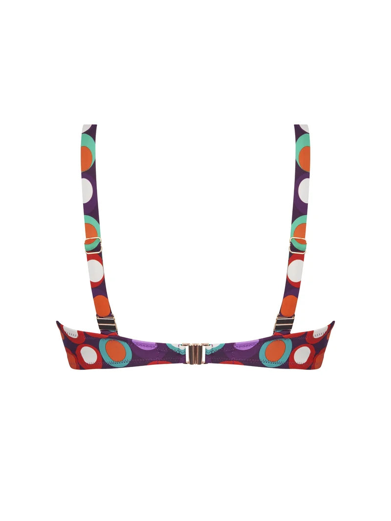 Antigel by Lise Charmel - La Pois Disco Halter Underwired Bikini Top Pois Hippie