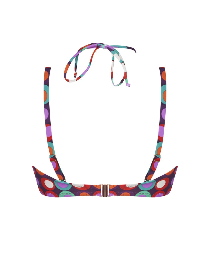 Antigel by Lise Charmel - La Pois Disco Fuller Cup Strapless Bikini Top Pois Hippie