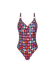 Antigel by Lise Charmel - La Pois Disco Wireless Swimsuit Pois Hippie