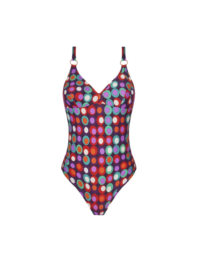 Antigel by Lise Charmel - La Pois Disco Wireless Swimsuit Pois Hippie