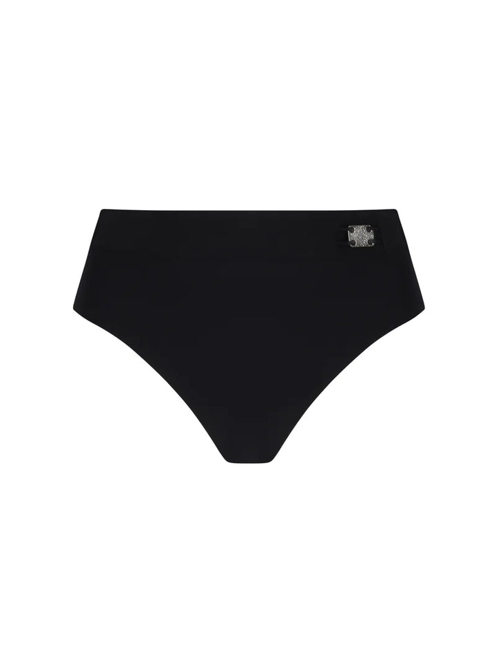 Lise Charmel Swimwear - Eclat D'argent Classic Bikini With Ties Black Argent