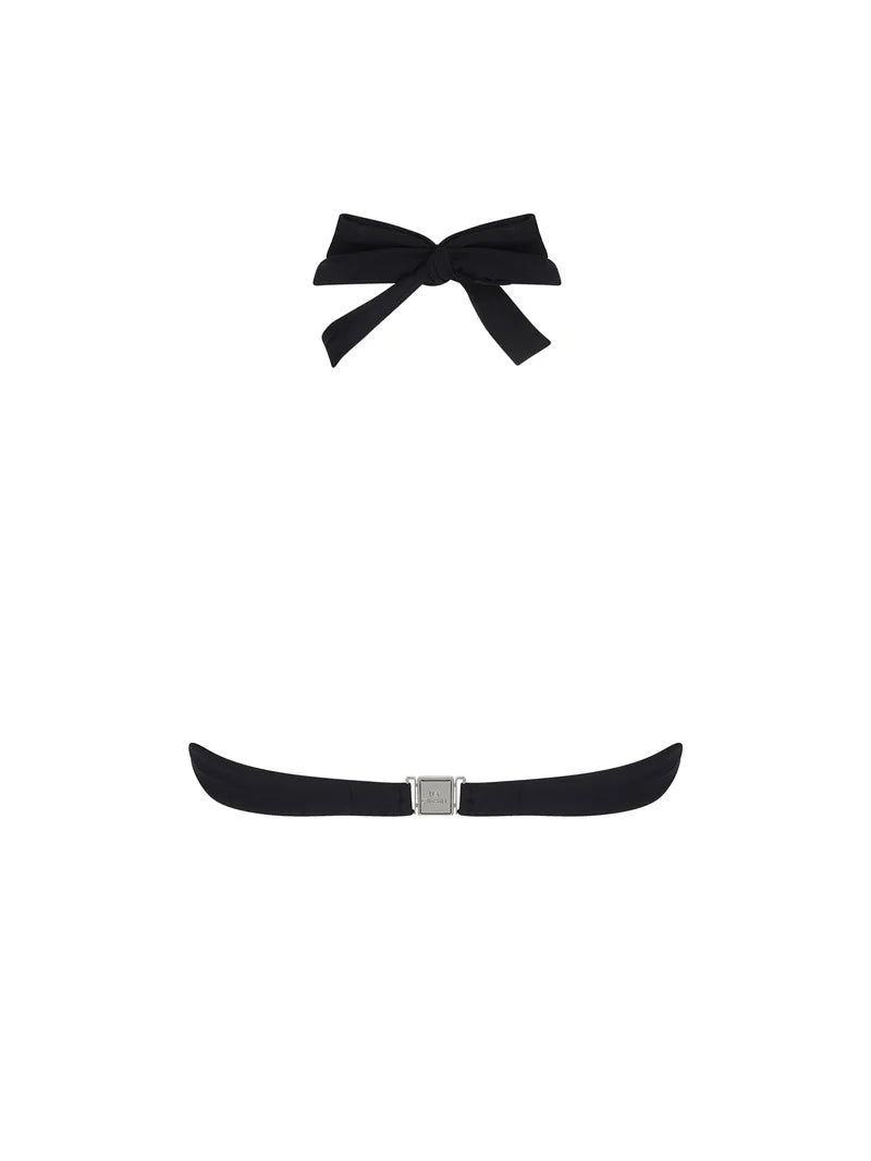 Lise Charmel Swimwear - Eclat D'argent Wired Triangle Bikini Black Argent