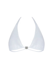 Lise Charmel Swimwear - Eclat D'argent Soft Padded Triangle Bikini With Ties White Argent