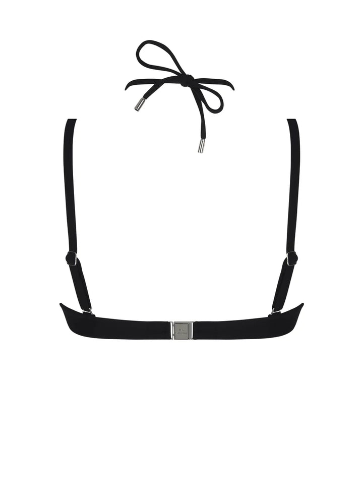 Lise Charmel Swimwear - Eclat D'argent Cropped Bustier BIkini Black Argent