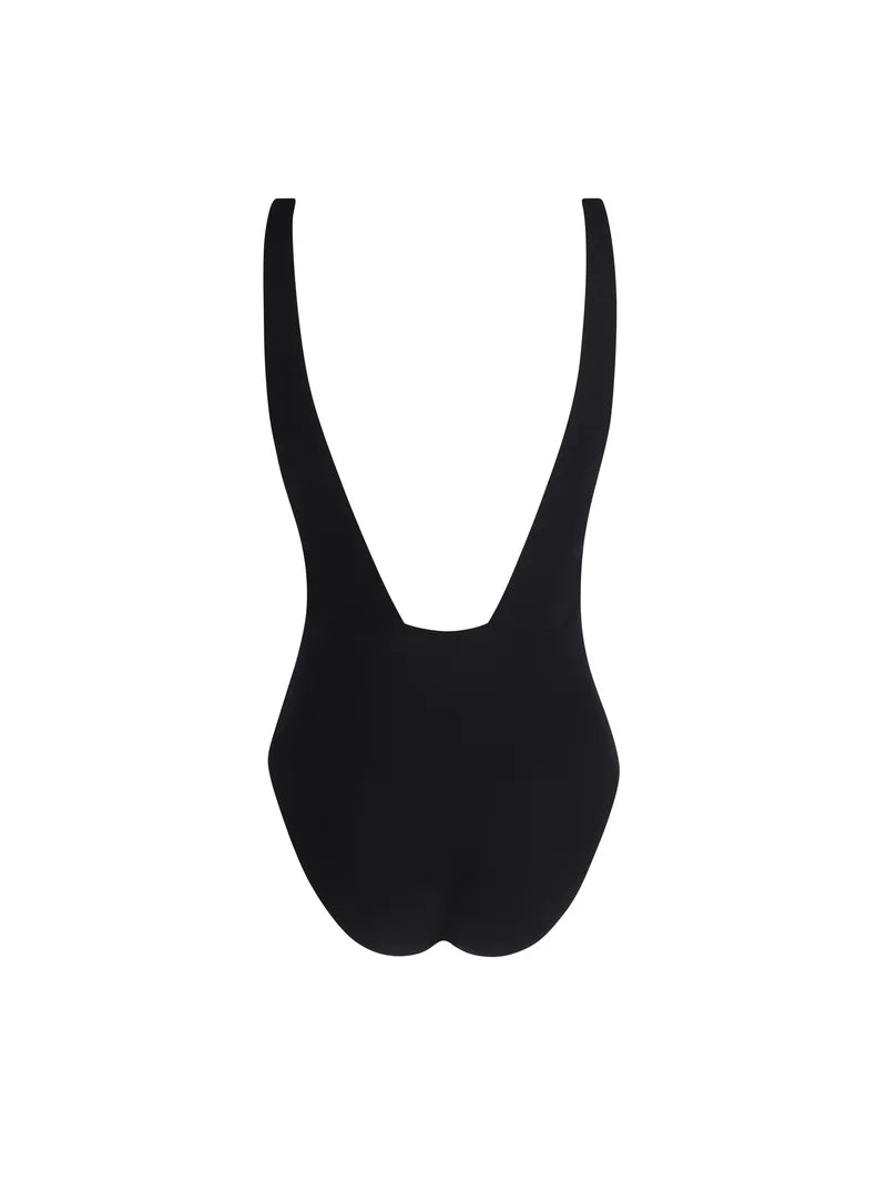 Lise Charmel Swimwear - Eclat D'argent Wireless Swimsuit Black Argent