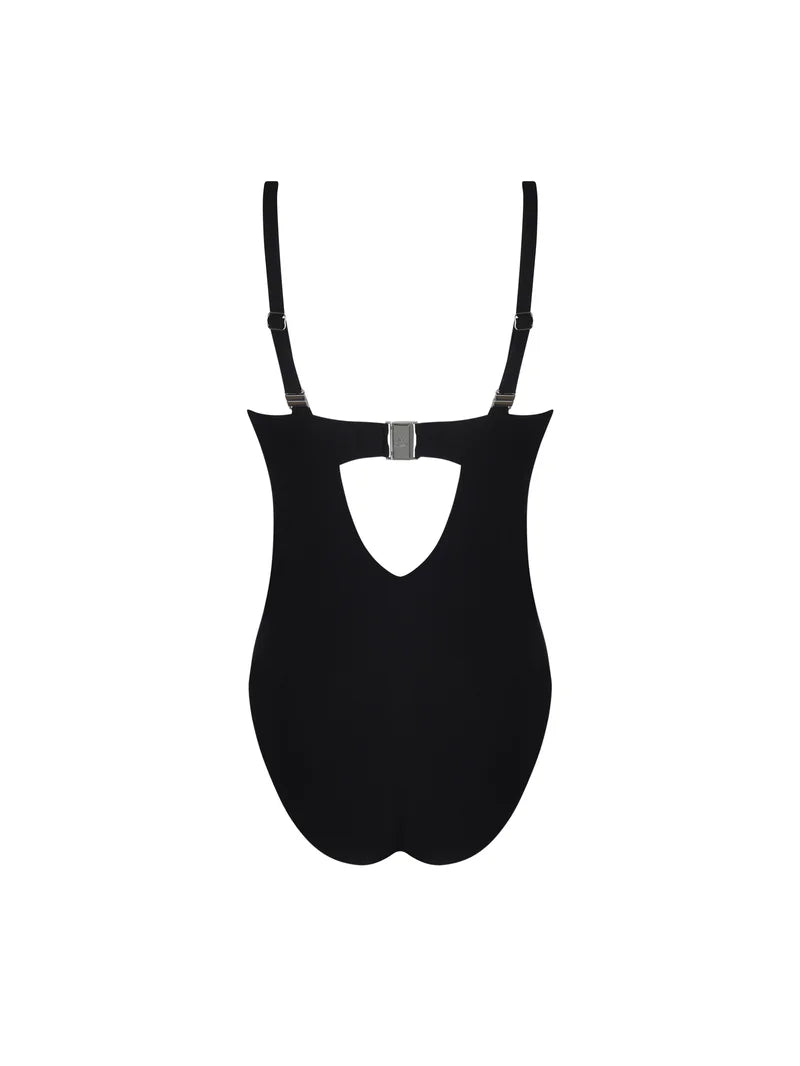 Lise Charmel Swimwear - Eclat D'argent Padded Swimsuit Black Argent