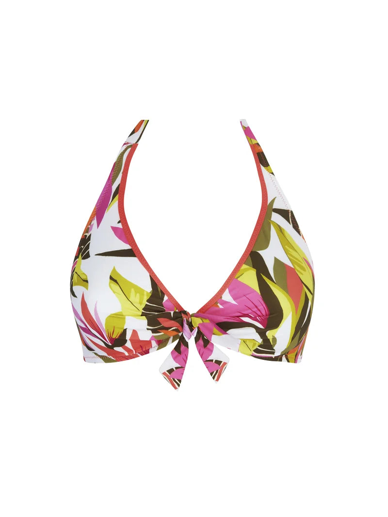 Antigel Swimwear by Lise Charmel - La Radieuse Triangle Bikini Blanc Canopee
