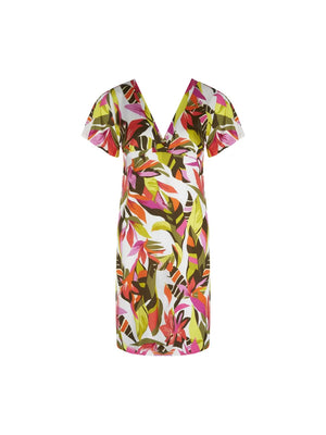 Antigel Swimwear by Lise Charmel - La Radieuse Short Sleeved Dress Blanc Canopee