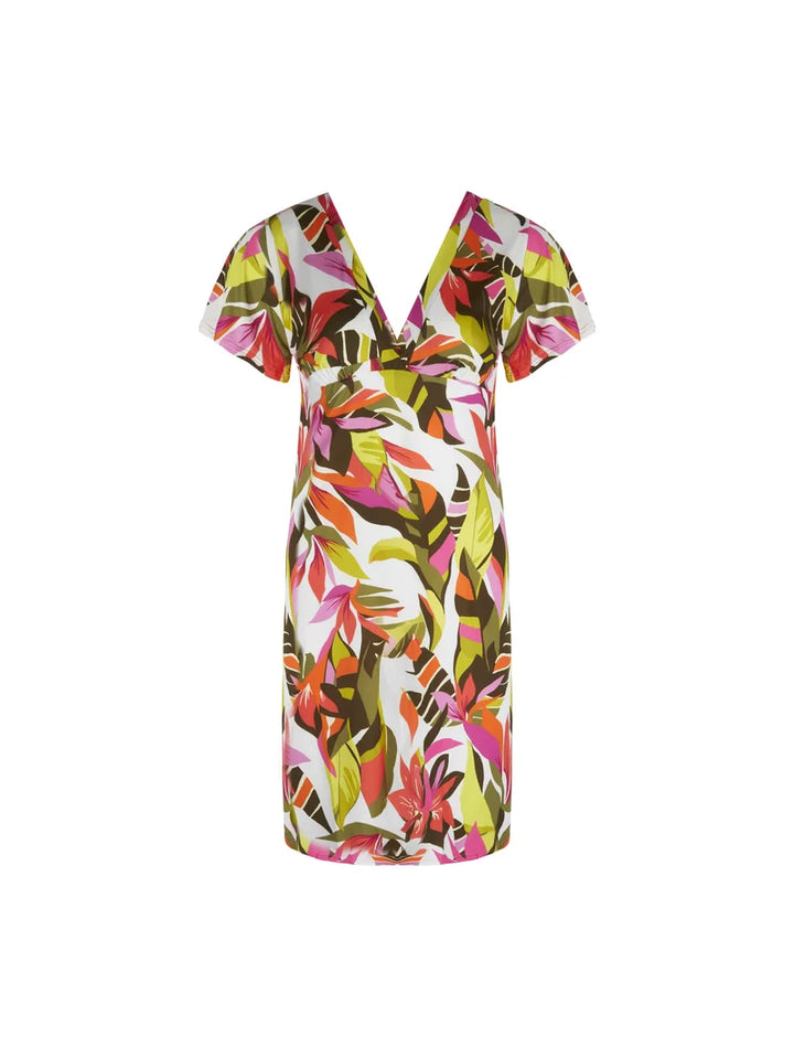 Antigel Swimwear by Lise Charmel - La Radieuse Short Sleeved Dress Blanc Canopee