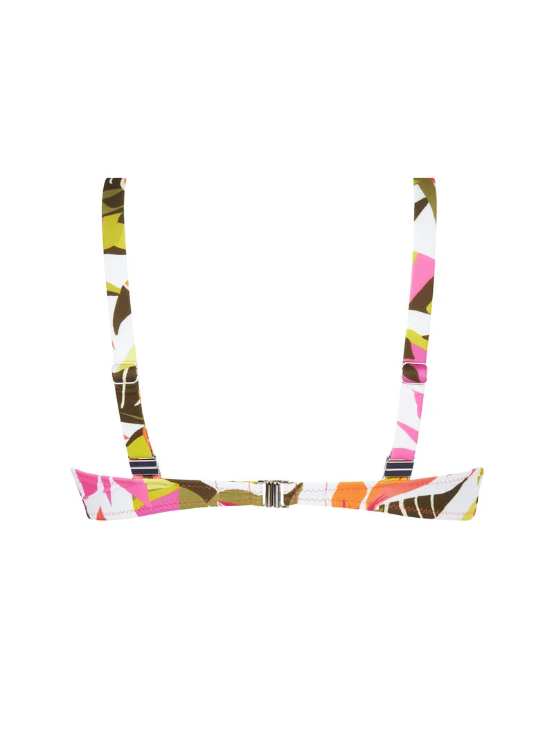 Antigel Swimwear by Lise Charmel - La Radieuse Halter Underwired Bikini Top Blanc Canopee