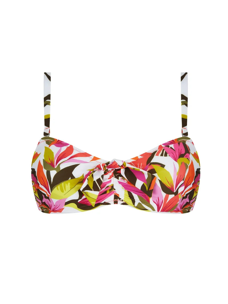 Antigel Swimwear by Lise Charmel - La Radieuse Fuller Cup Strapless Bikini Blanc Canopee