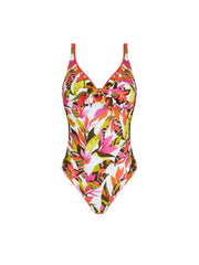 Antigel Swimwear by Lise Charmel - La Radieuse Seductive Wireless Swimsuit Blanc Canopee