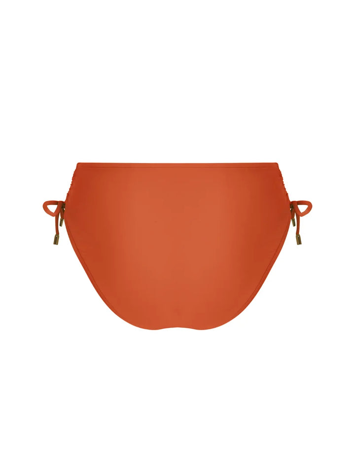 Lise Charmel Swimwear - Sillage Couture Classic Bikini With Adjustable Ties Orange Sillage