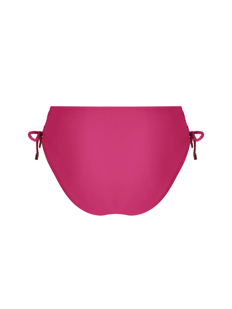 Lise Charmel Swimwear - Sillage Couture Classic Bikini With Adjustable Ties Fuschia Sillage