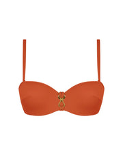 Lise Charmel Swimwear - Sillage Couture Cropped Bustier Orange Sillage