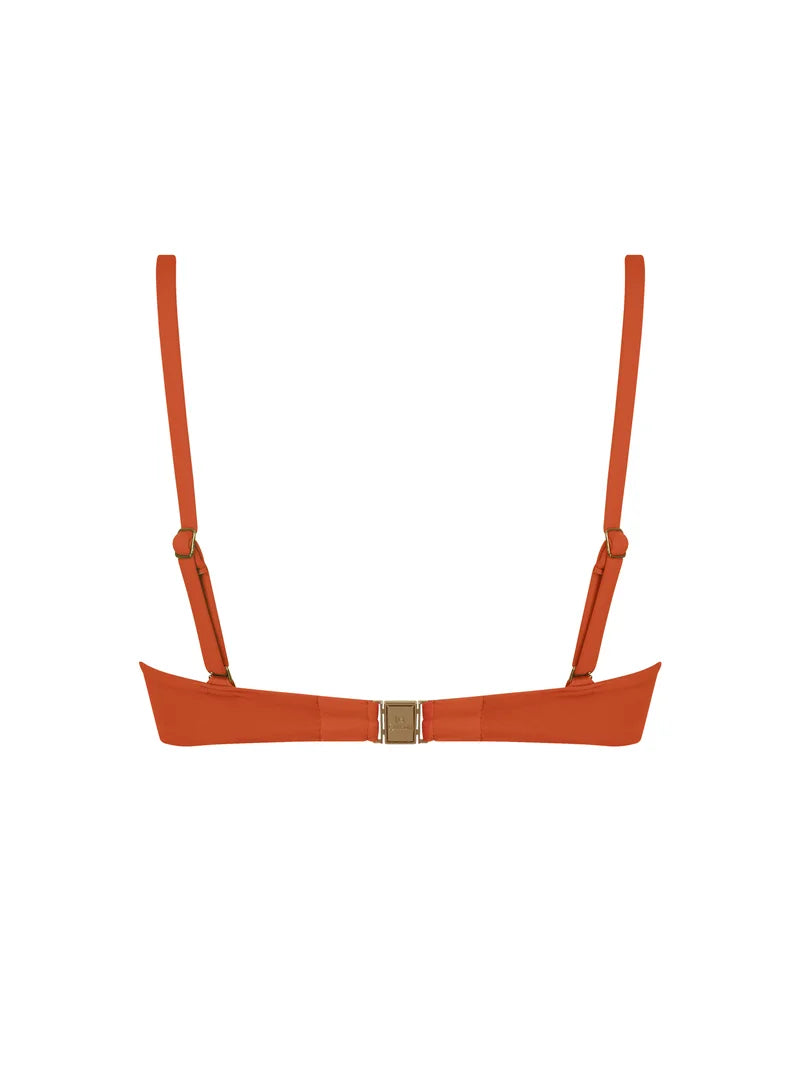 Lise Charmel Swimwear - Sillage Couture Cropped Bustier Orange Sillage