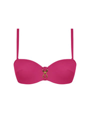 Lise Charmel Swimwear - Sillage Couture Cropped Bustier Fuschia Sillage