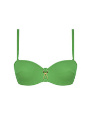 Lise Charmel Swimwear - Sillage Couture Cropped Bustier Vert Sillage